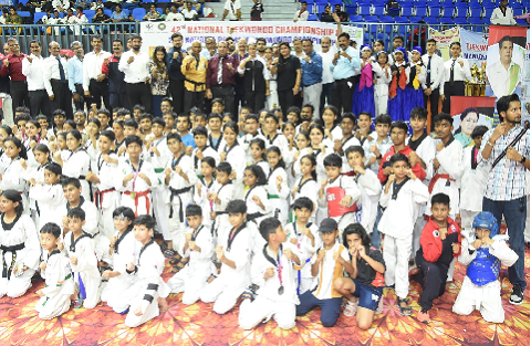 हरिद्वार में ताइक्वांडो नेशनल चैंपियनशिप सम्पन्न, पदक विजेताओं को खेल मंत्री ने दिया सम्मान..